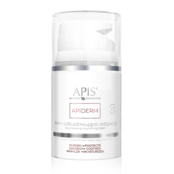 52775 APIDERM Krem odbudowująco-odżywczy na dzień SPF 10 / 50ml